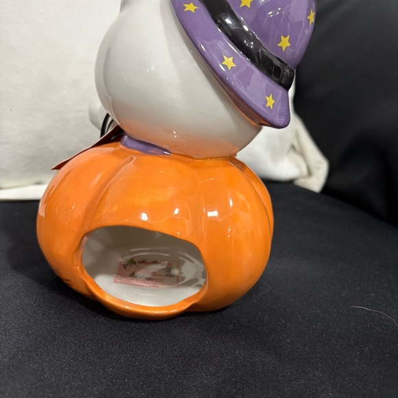 Hello kitty Blue Sky Orange Ceramic Halloween Figurine - Picture 3 of 5